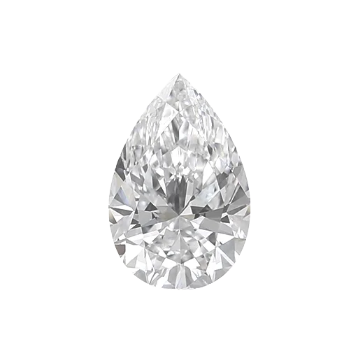 0.51ct GIA Pear H/VS2 Natural Earth Born Diamond