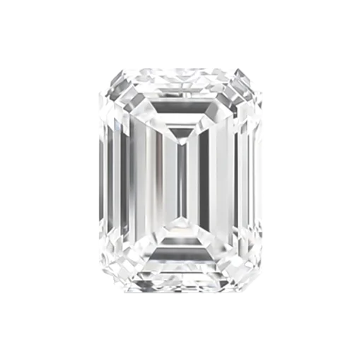 1.01ct GIA Emerald I/SI1 Natural Earth Born Diamond