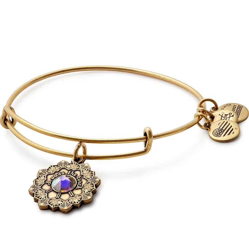 ALEX AND ANI Mother Of The Bride Charm Bangle