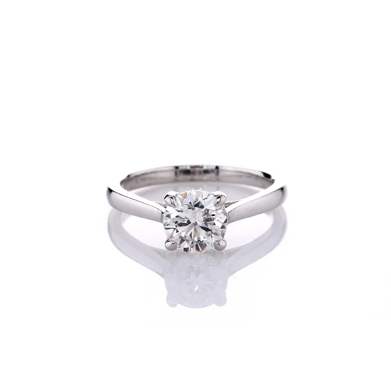 Smyth Signature 1.00ct JSI1 Smyth Ex Ex Ex Solitaire Engagement Ring