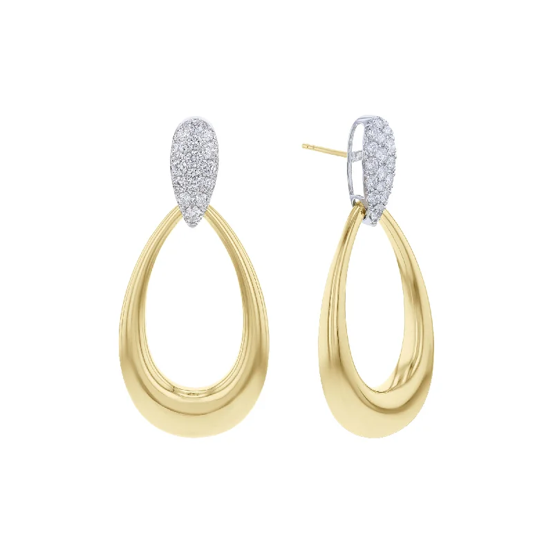 Dottie Diamond Drop Earrings