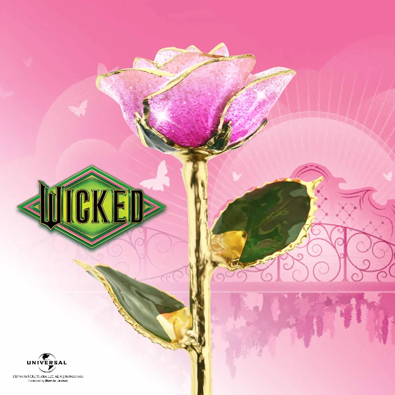 Wicked Glinda 24kt Gold Dipped Rose