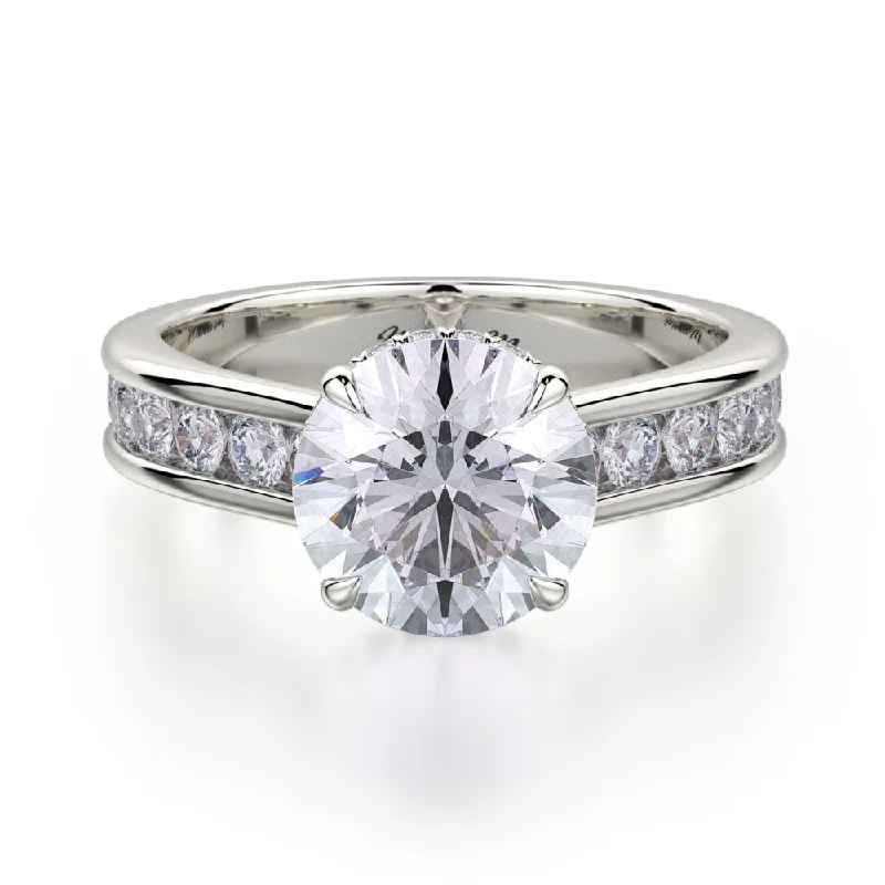 Michael M Crown Engagement Ring