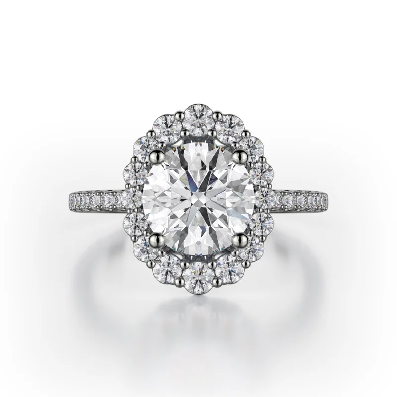 Michael M Defined Engagement Ring