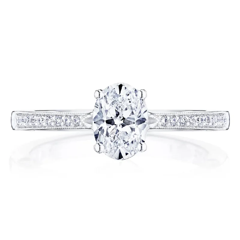 Tacori Coastal Crescent Solitaire Engagement Ring