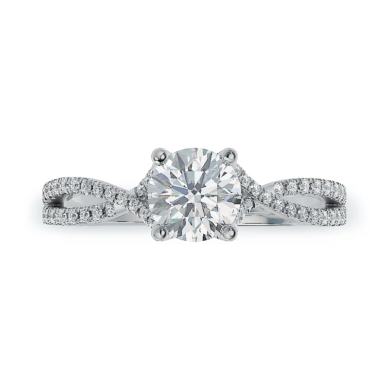 Lab Grown Diamond Engagement Ring